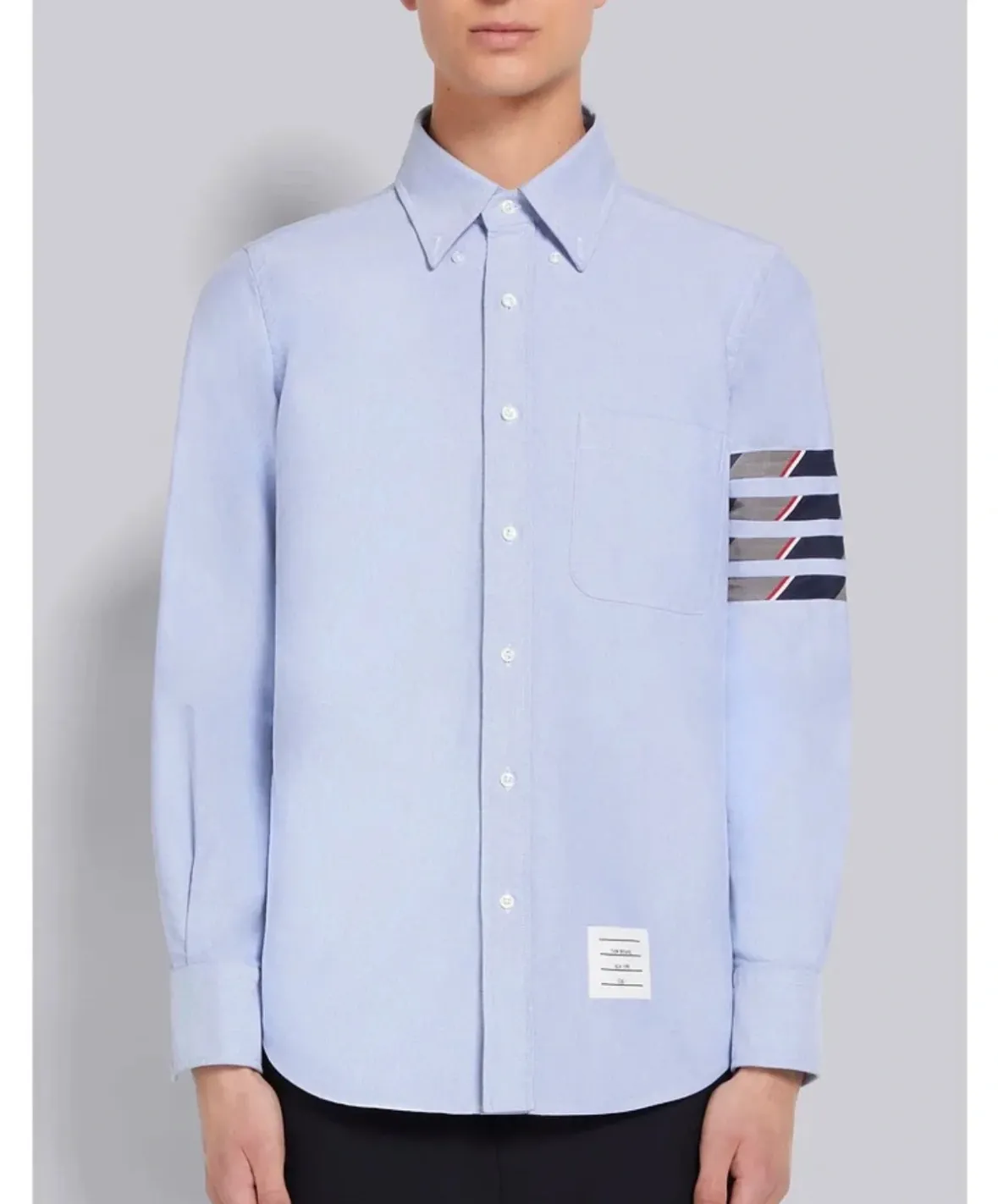 ：515（TBNew Arrival ） THOM BROWNE .TB Classic New Arrival 100% Factory Quality Same Style TB TB + + ：White/Blue Size：0/1/2/3/4